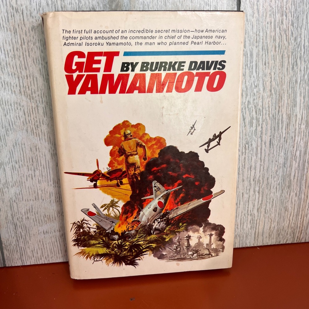 Get Yamamoto Burke Davis 1969 Hardcover Book‎ Club Edition WWII Military History